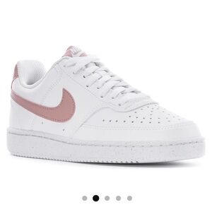 Nike's Court Vision Low Next Nature Pink White Women 9